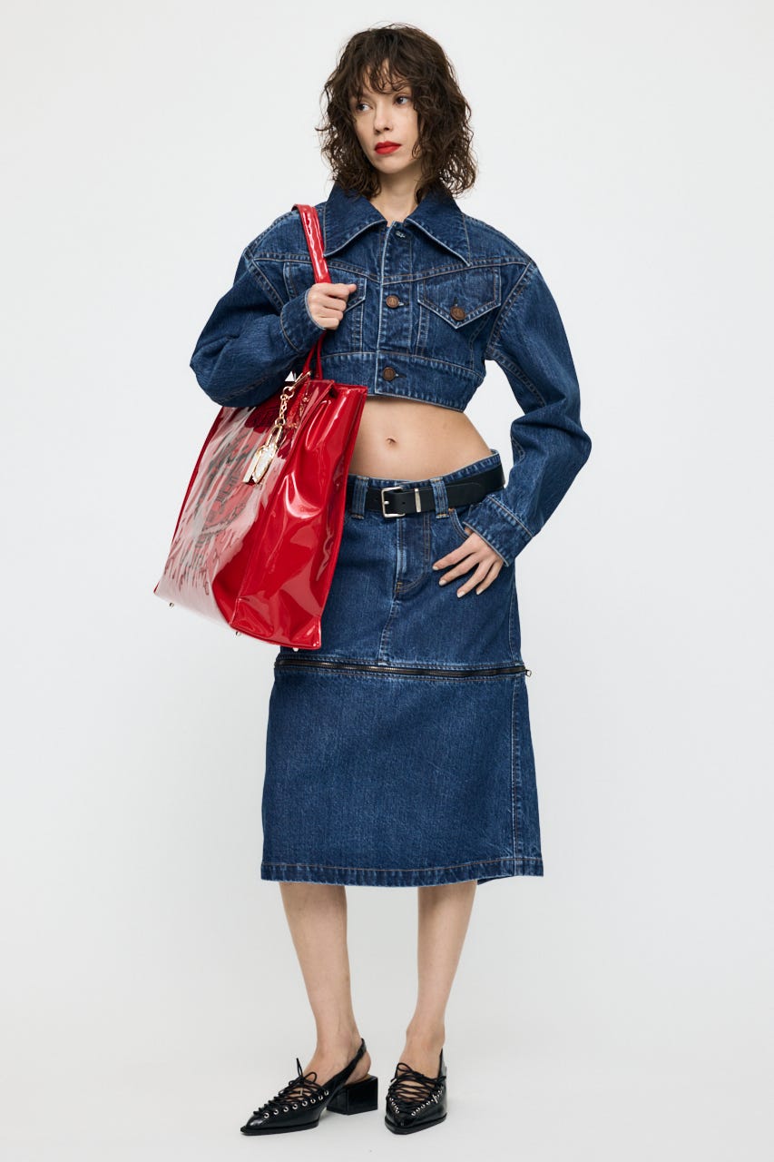 VQ DENIM ジャケット BLU S