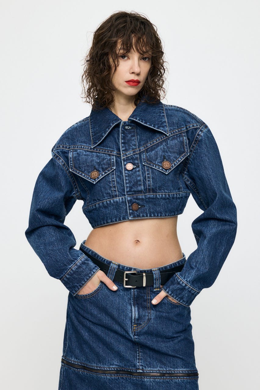 VQ DENIM ジャケット BLU S