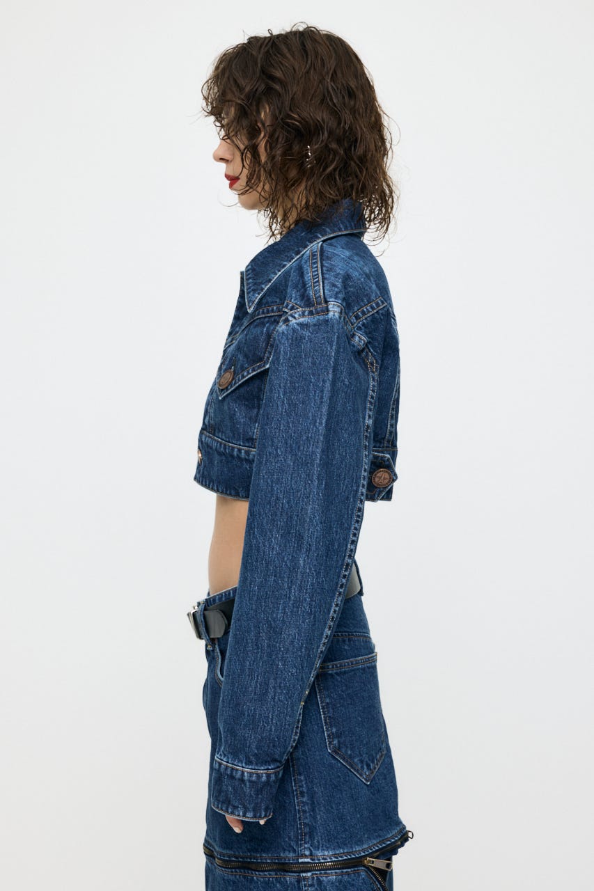 VQ DENIM ジャケット BLU S