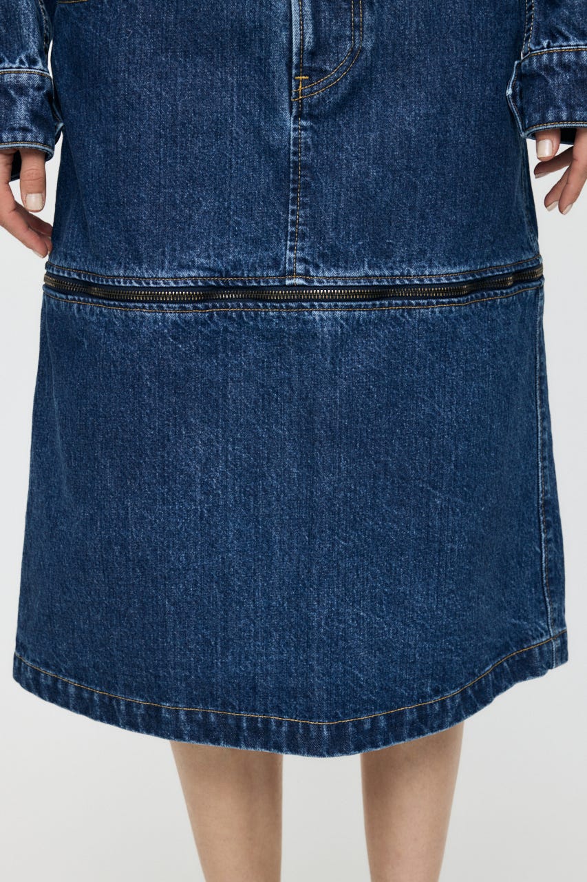 VQ DENIM スカート BLU S