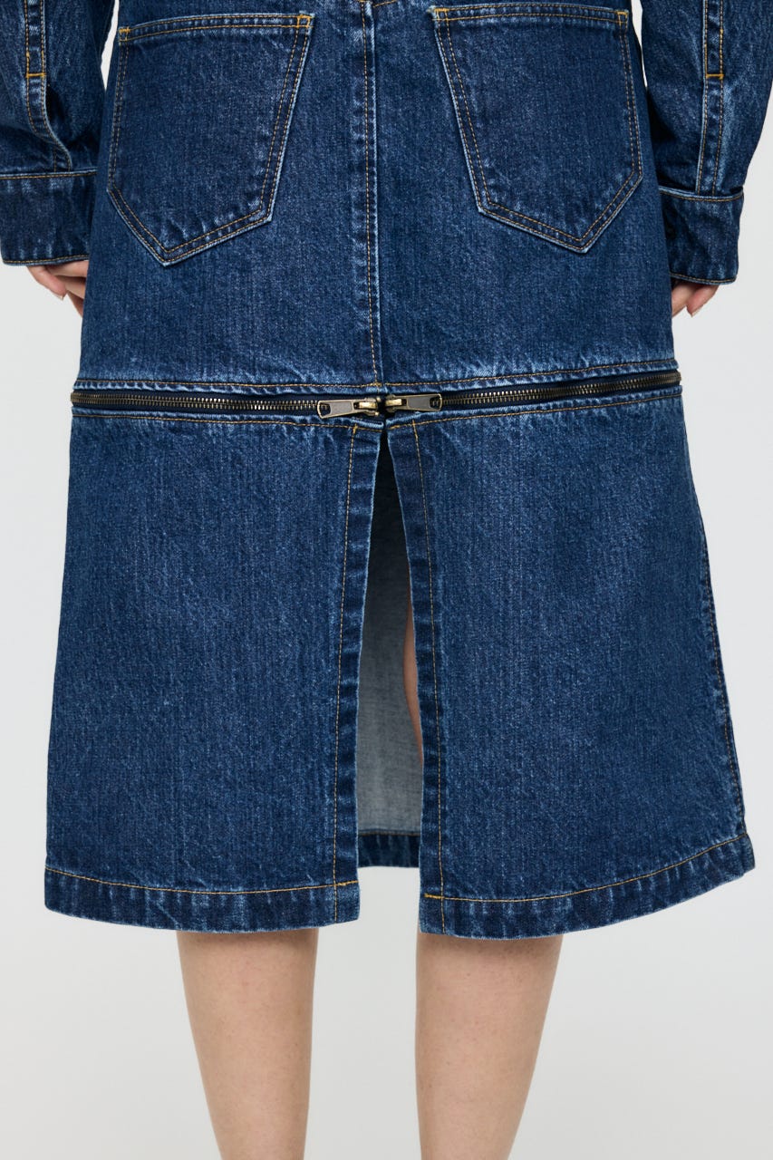 VQ DENIM スカート BLU S