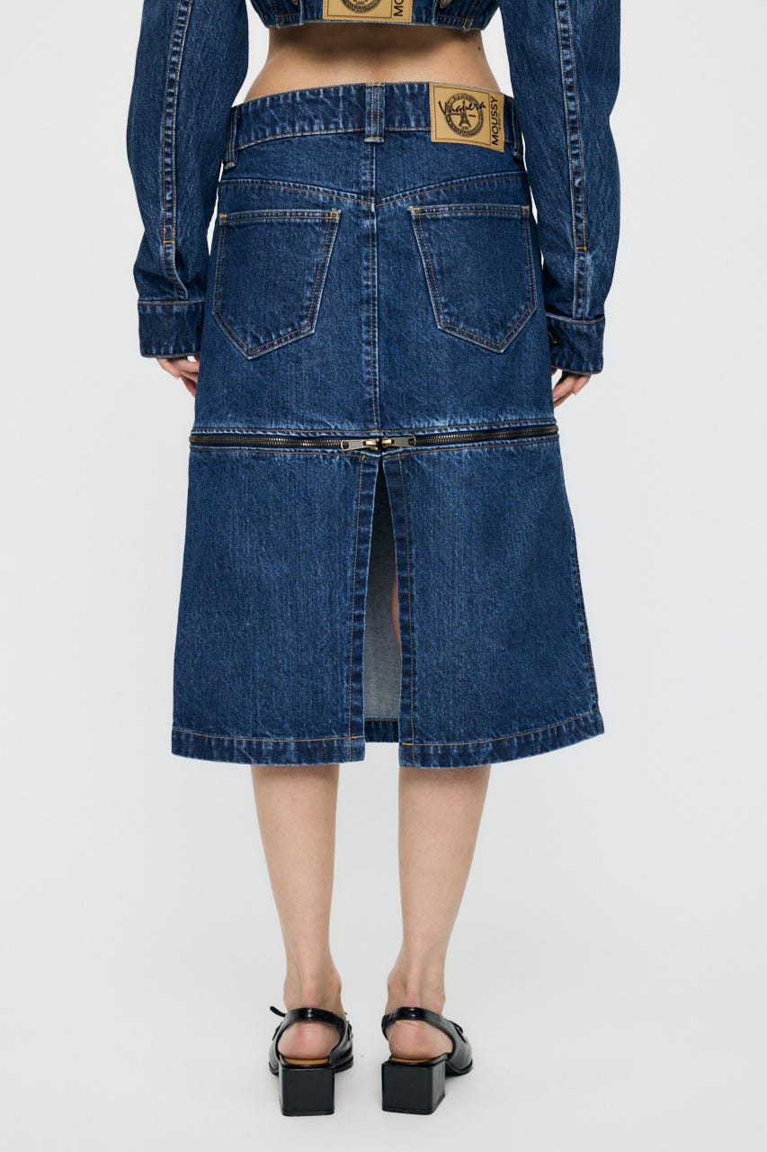 VQ DENIM スカート BLU S