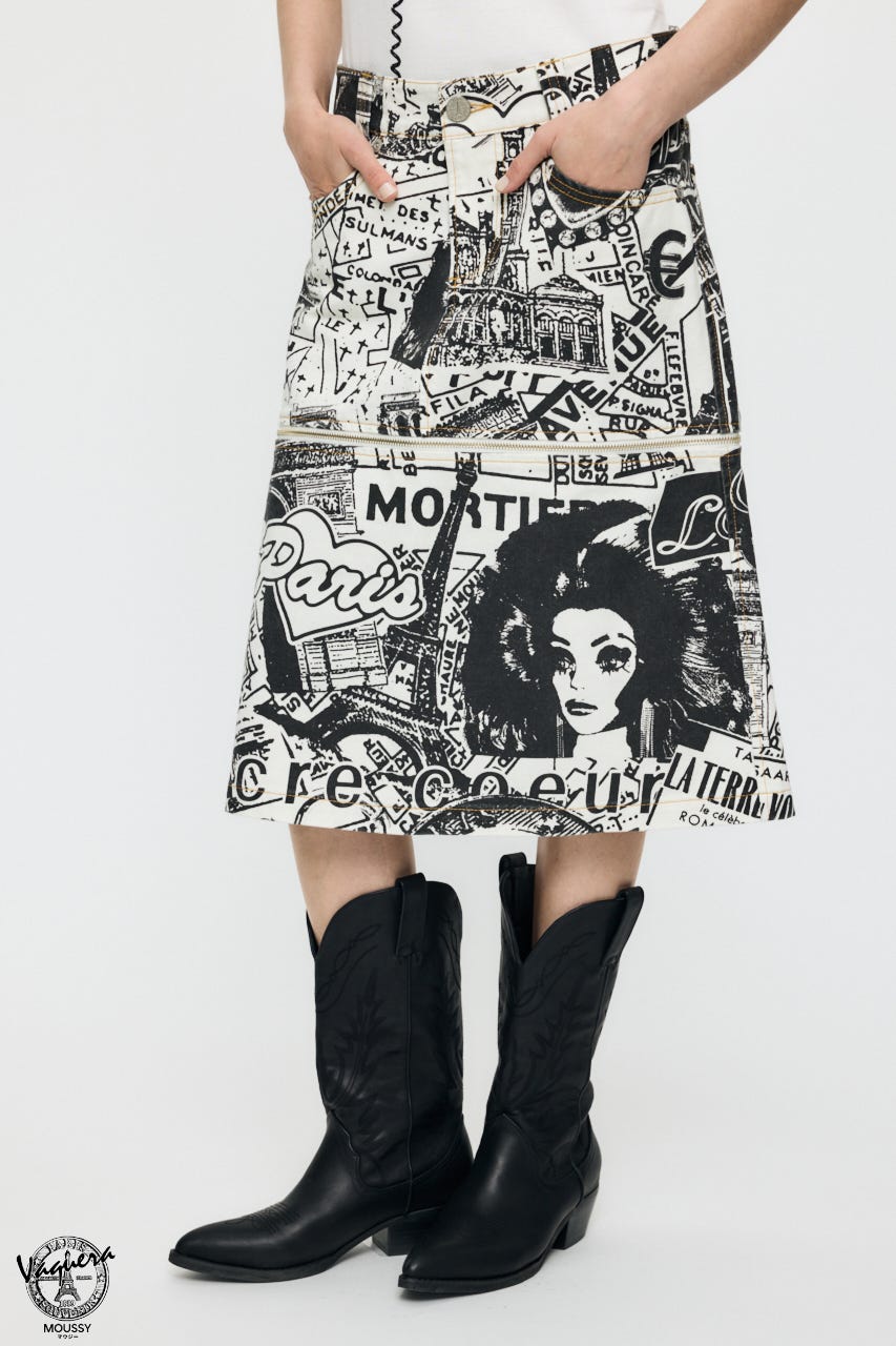 VQ PARIS SYNDROME スカート Multi_1 M