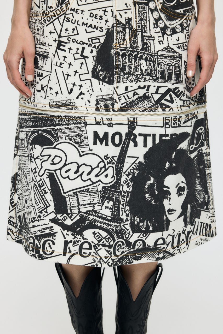 VQ PARIS SYNDROME スカート Multi_1 M