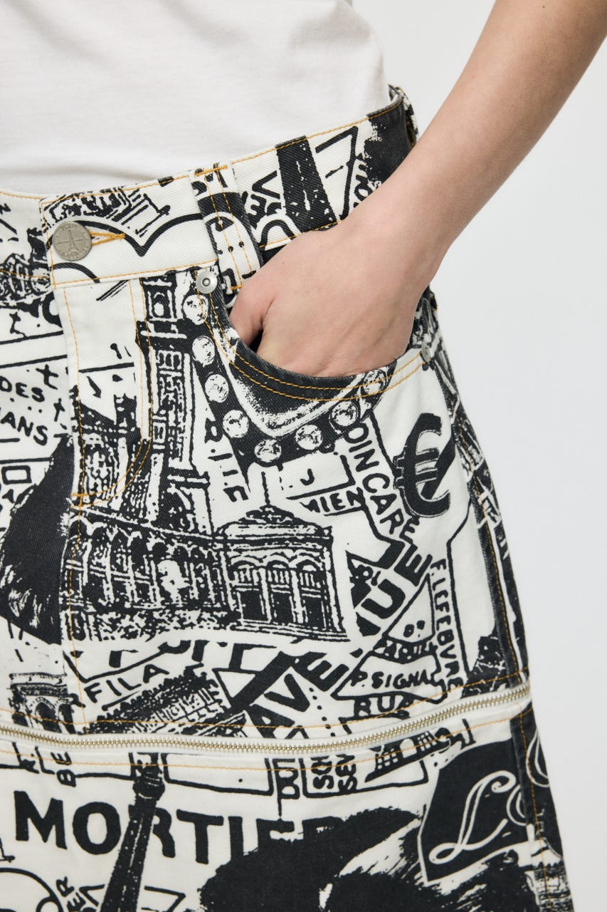 VQ PARIS SYNDROME スカート Multi_1 M