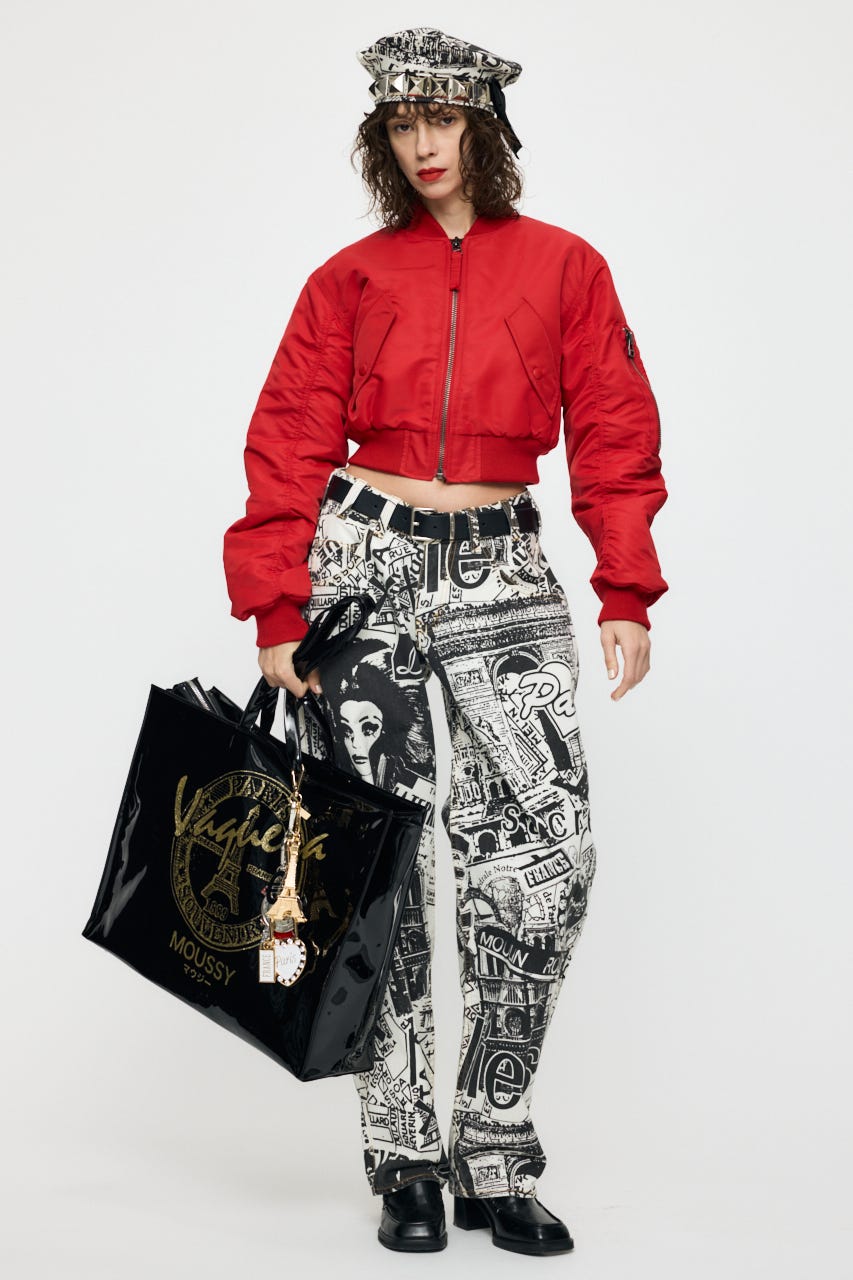 VQ AVIATOR ジャケット RED S