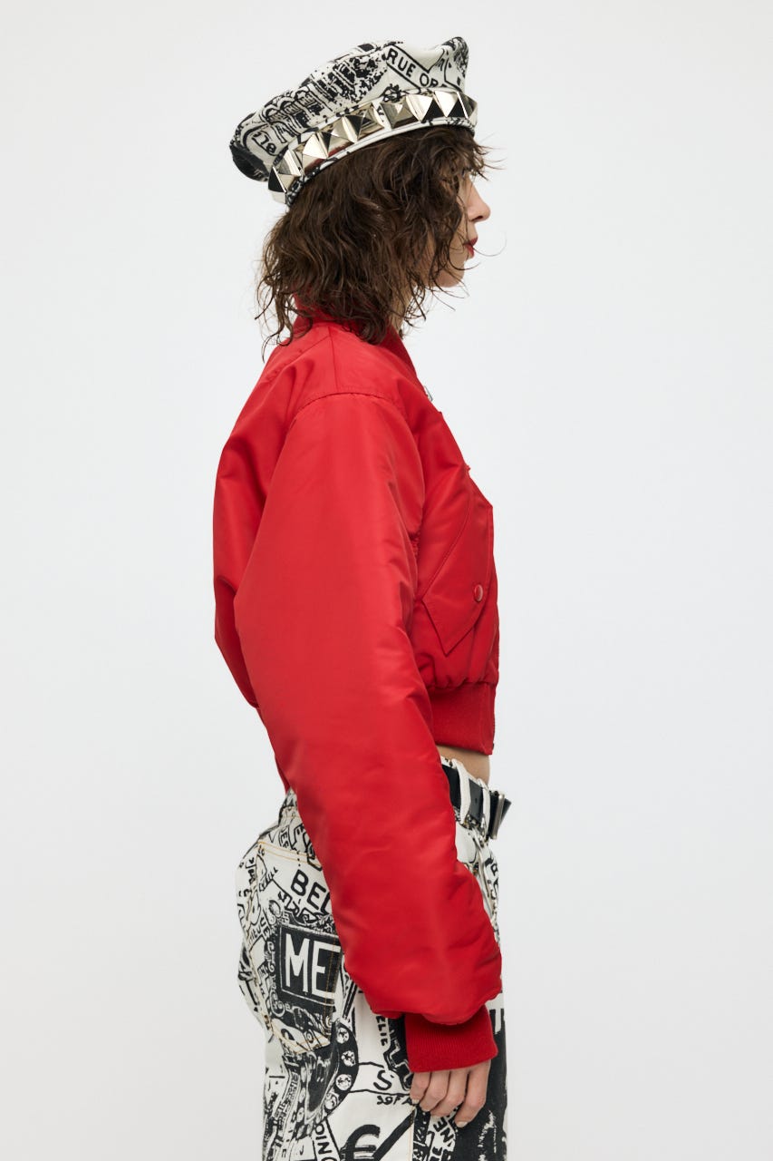 VQ AVIATOR ジャケット RED S