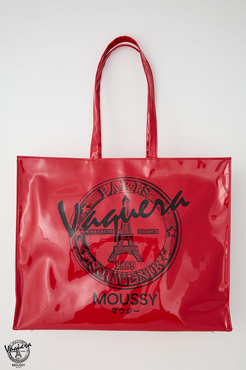 VQ LARGE SHOPPING バッグ RED L