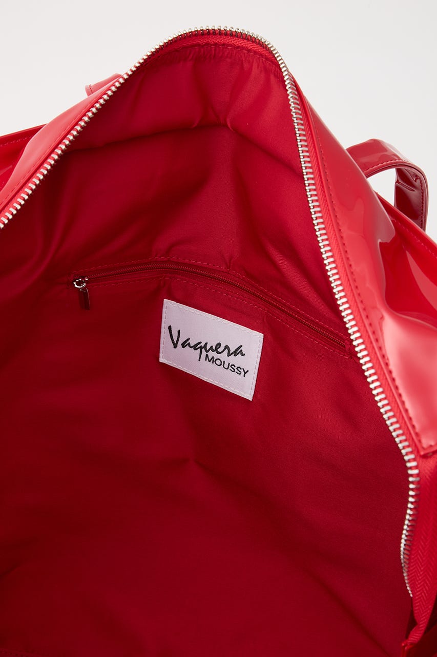 VQ LARGE SHOPPING バッグ RED L