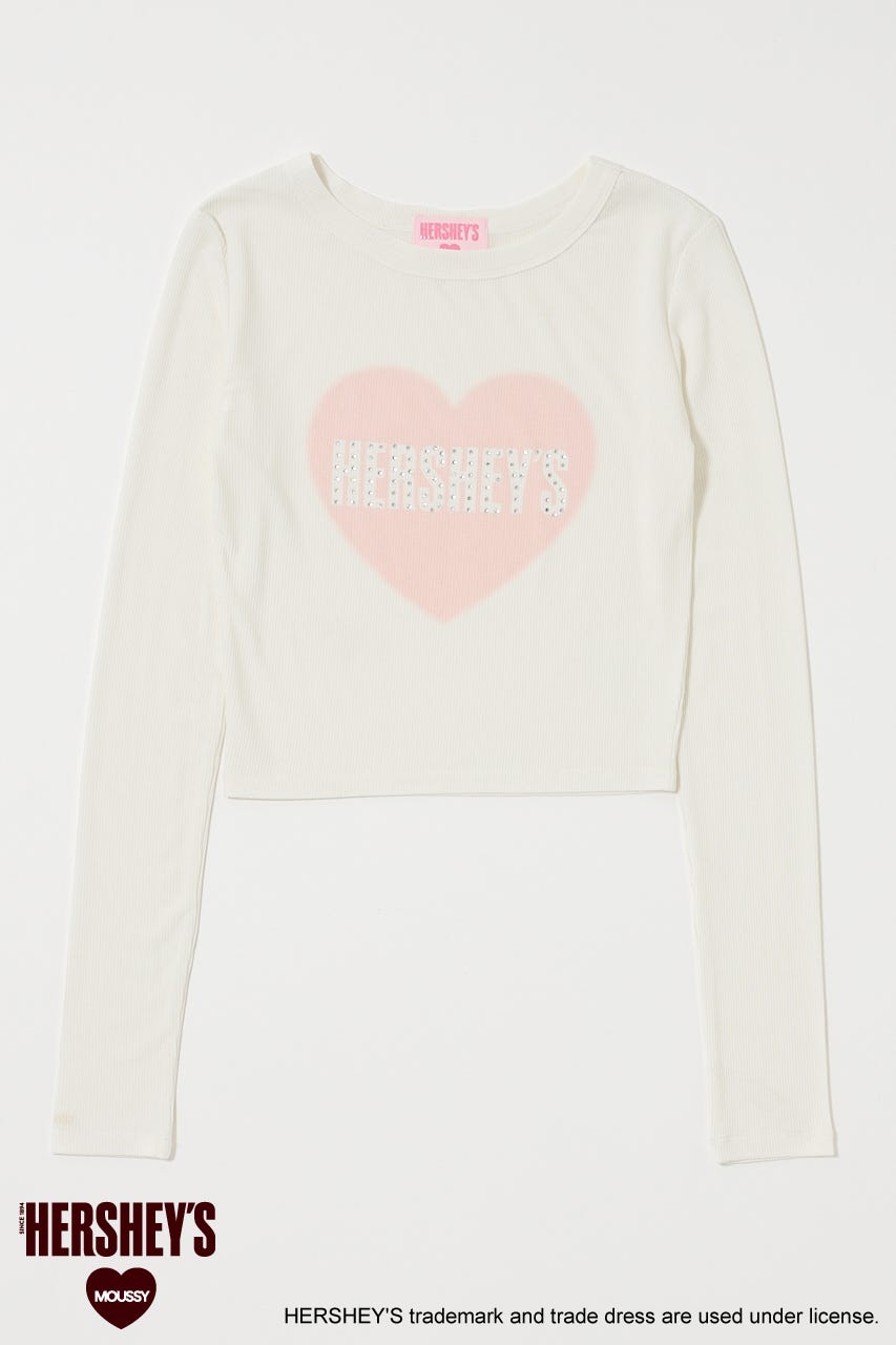 HERSHEY'S L/S TEE IVOY FREE