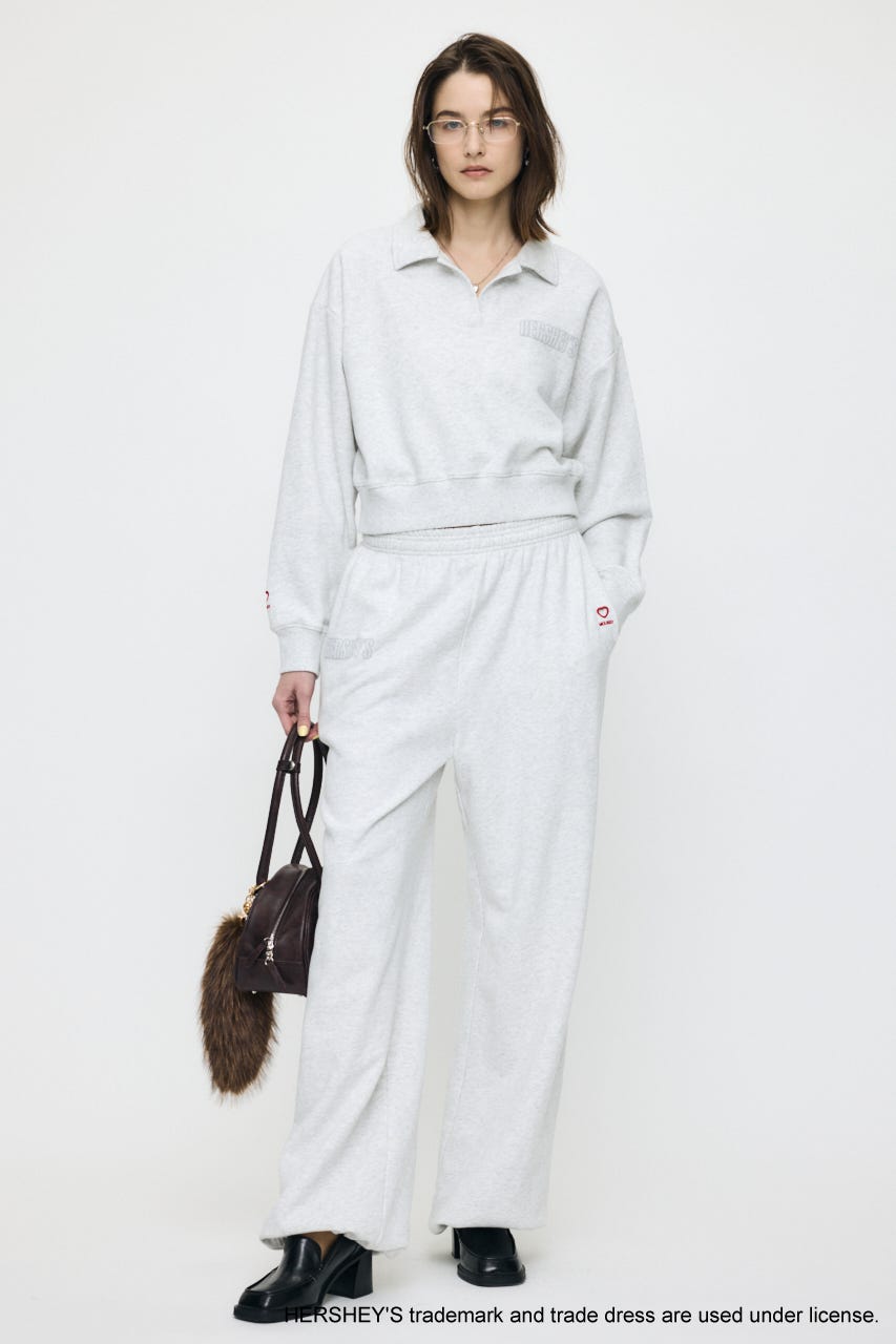 HERSHEY'S POLO SWEAT プルオーバー T.GRY FREE