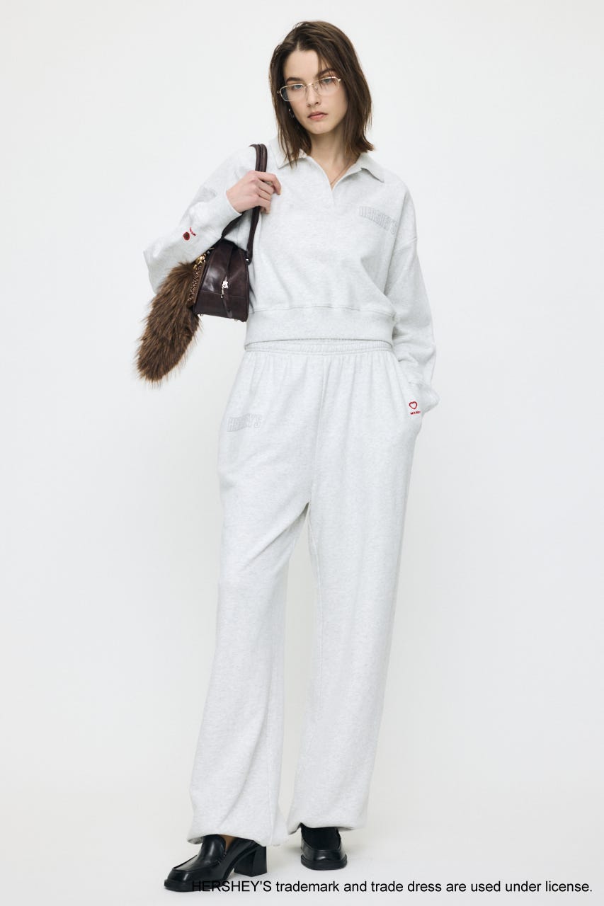 HERSHEY'S POLO SWEAT プルオーバー T.GRY FREE