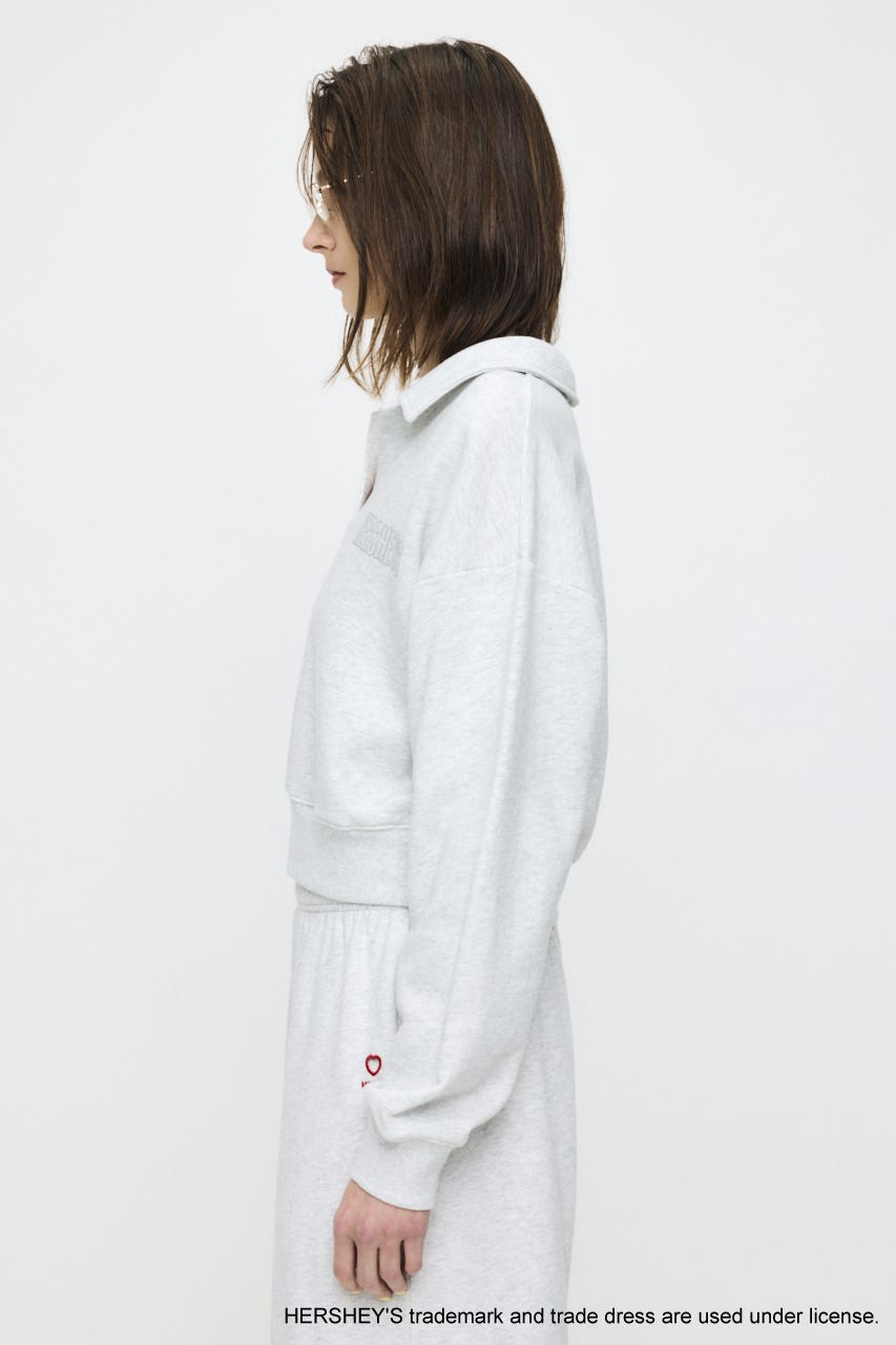 HERSHEY'S POLO SWEAT プルオーバー T.GRY FREE