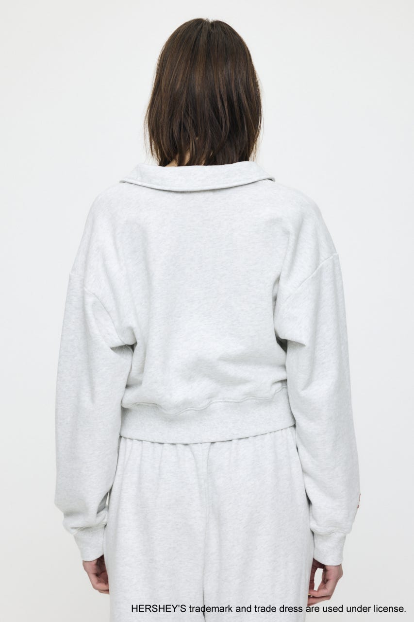 HERSHEY'S POLO SWEAT プルオーバー T.GRY FREE