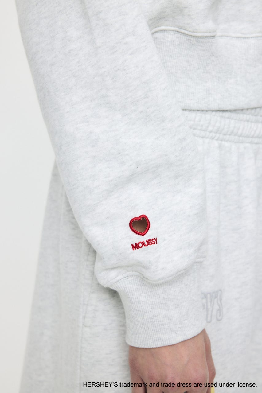 HERSHEY'S POLO SWEAT プルオーバー T.GRY FREE