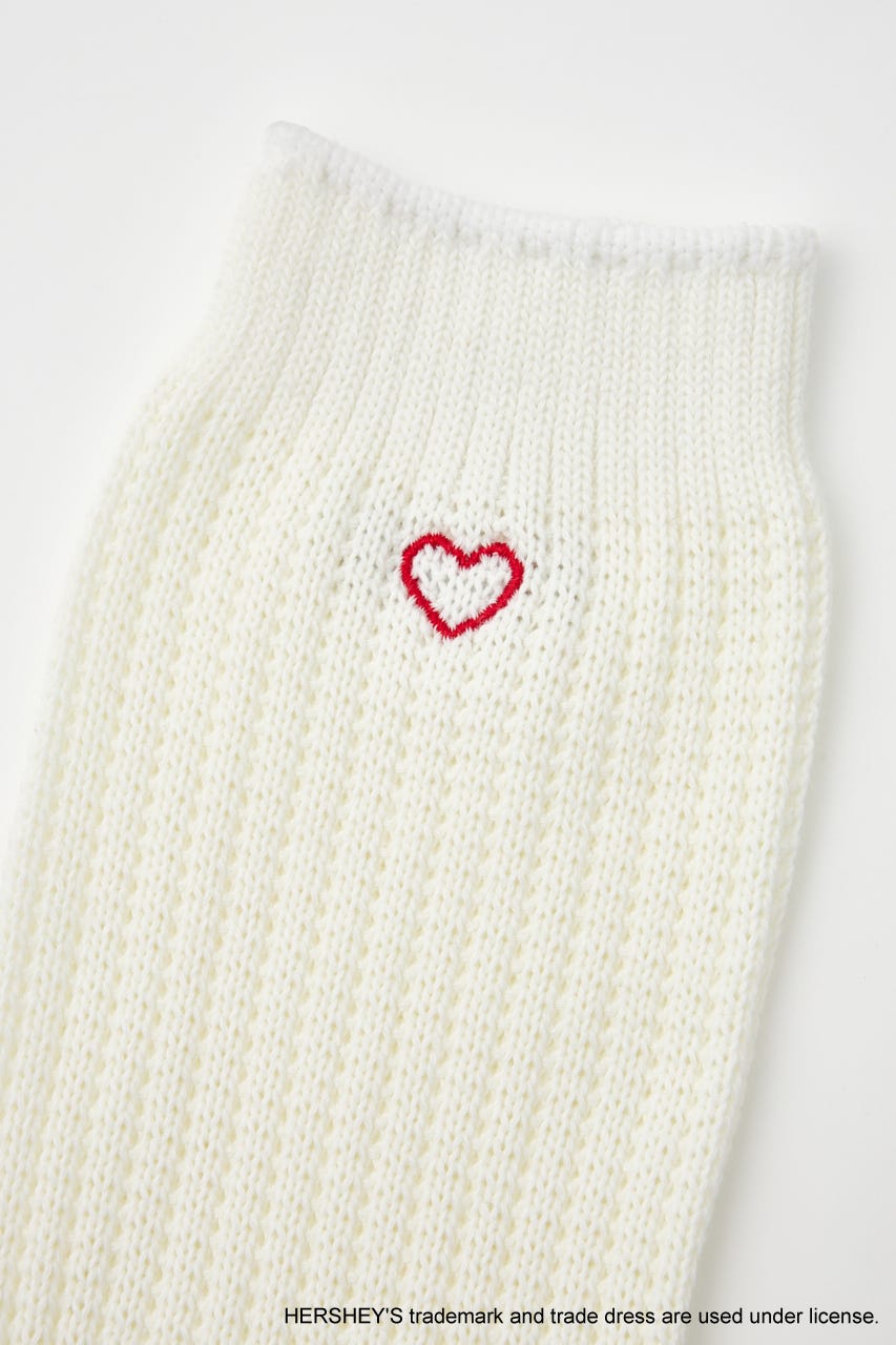 HERSHEY'S SLOUCH ソックス O/WHT FREE