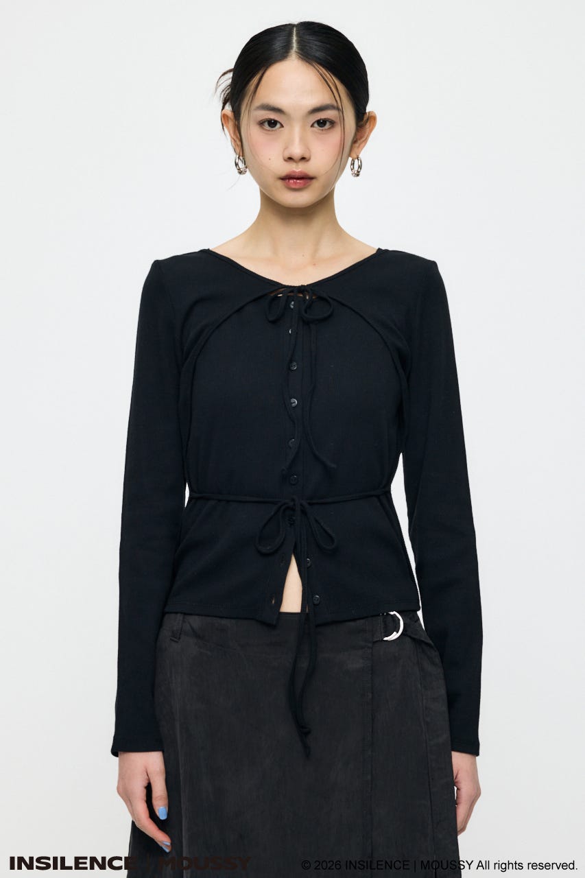 INSILENCE LAYER CUT トップス BLK 1