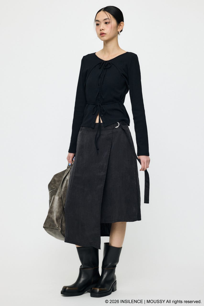 INSILENCE LAYER CUT トップス BLK 1