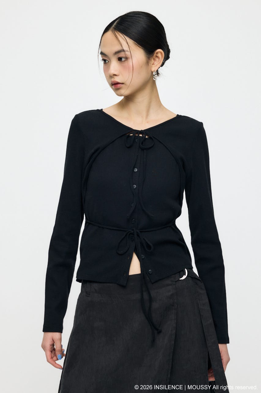 INSILENCE LAYER CUT トップス BLK 1