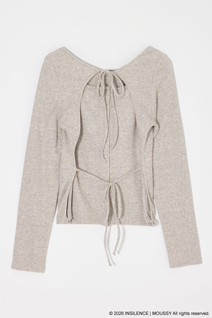 INSILENCE LAYER CUT トップス L/GRY 1