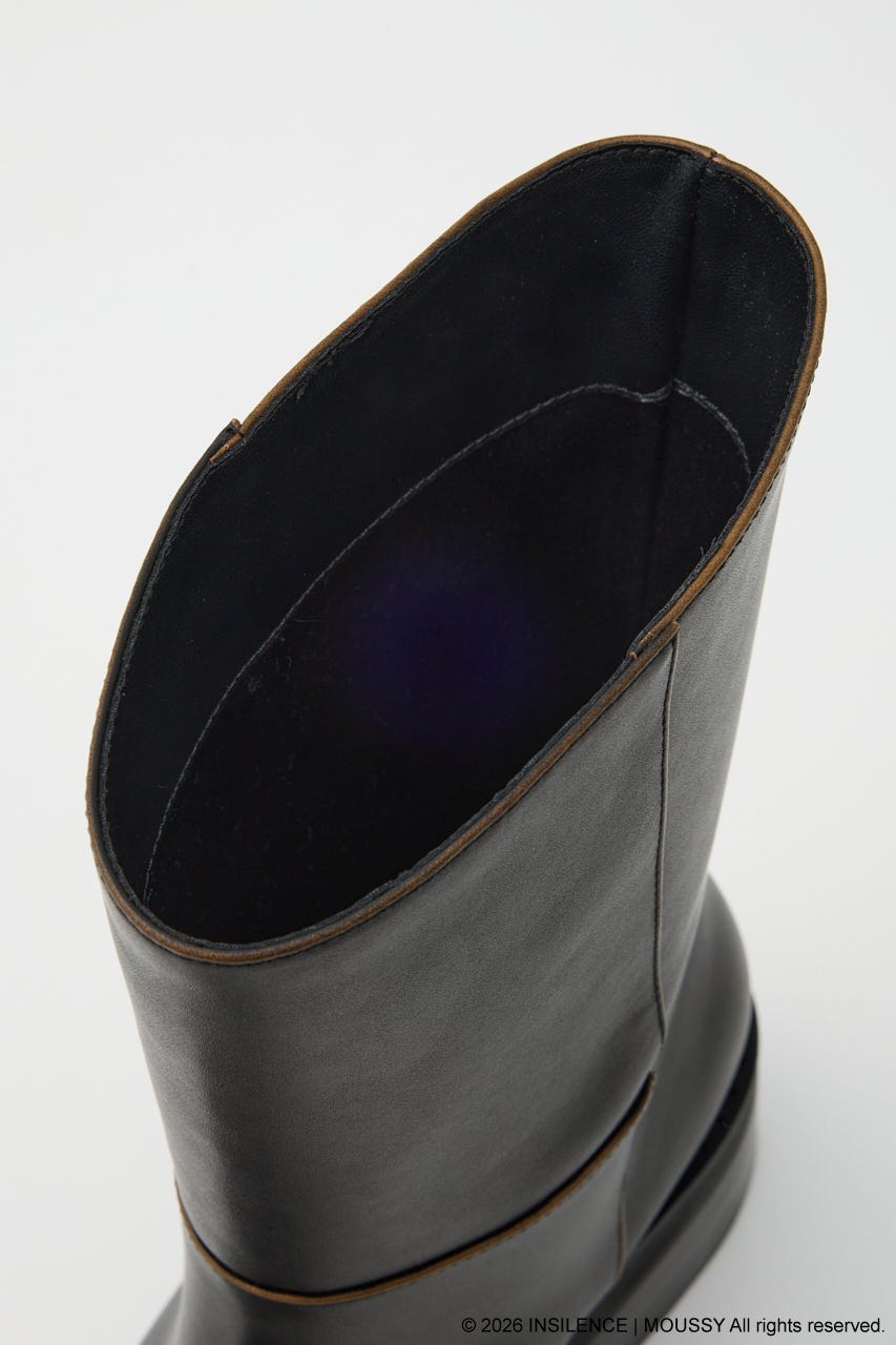 INSILENCE SQUARE TOE ブーツ D/BRN S