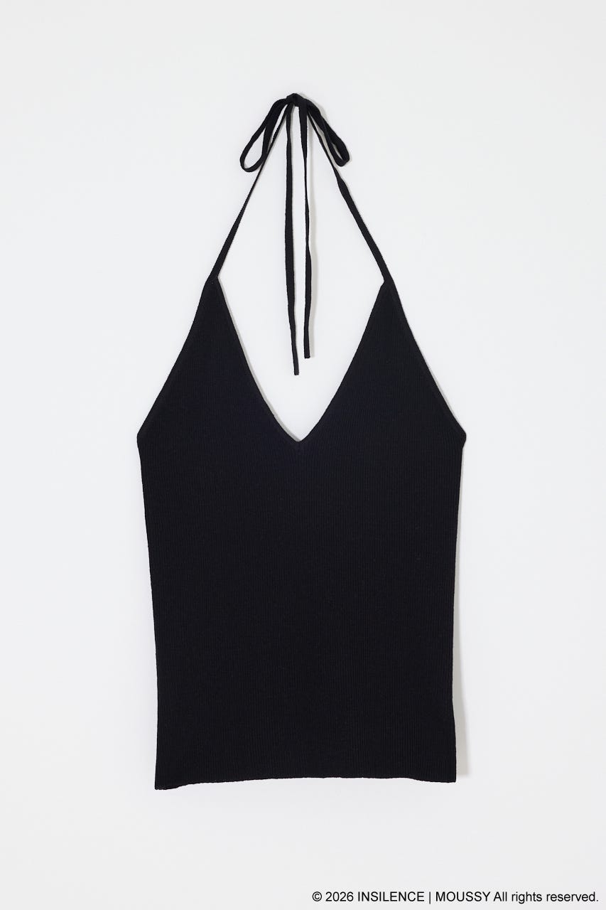 INSILENCE OFF SHOULDER ニット BLK 1