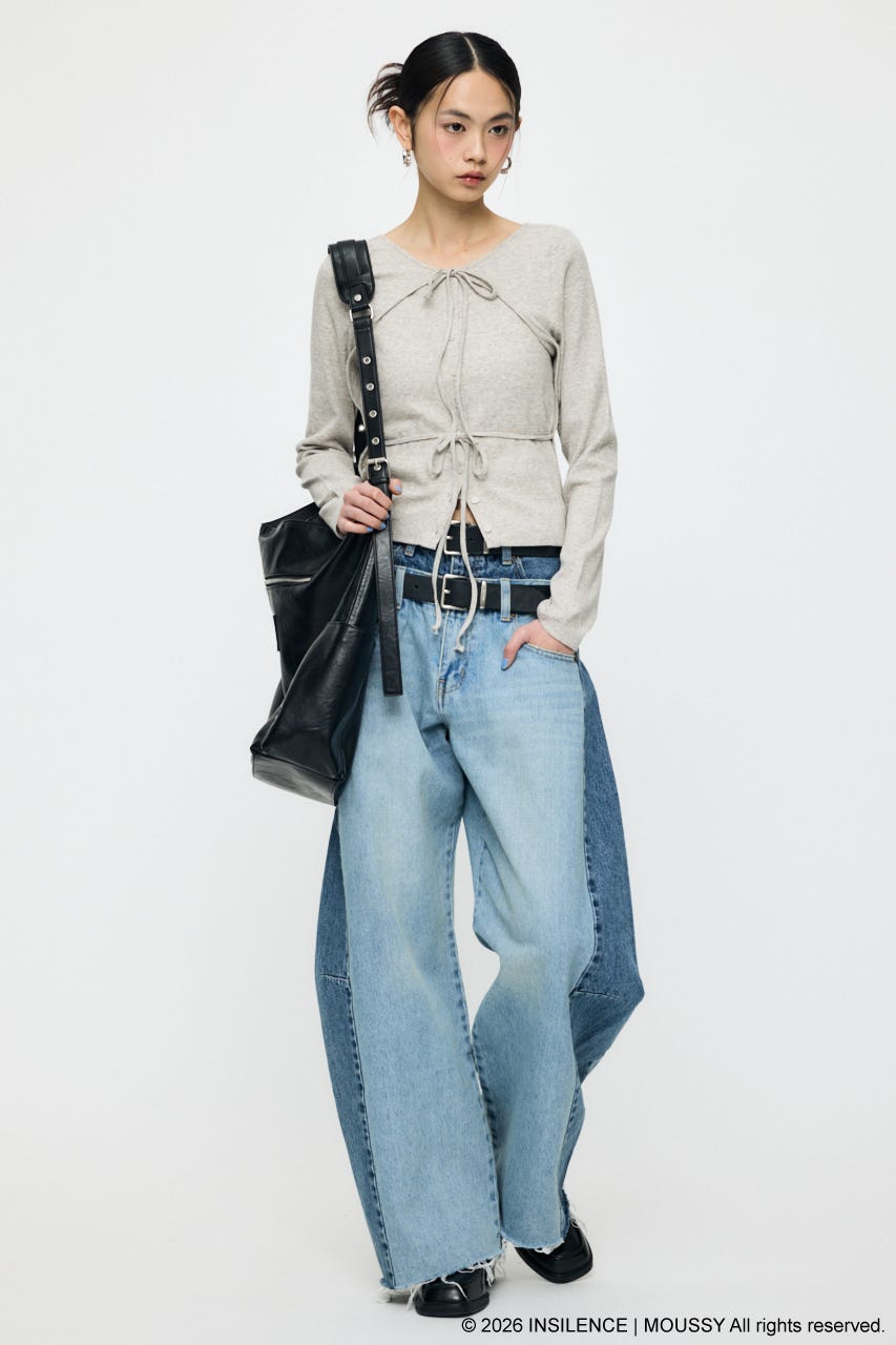 INSILENCE SLOUCHY TOTE バッグ BLK FREE