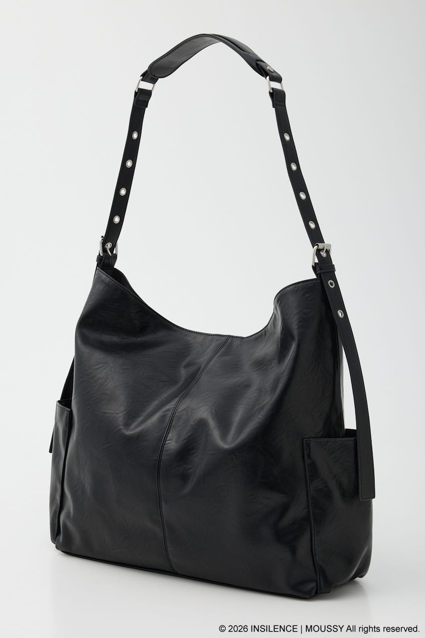 INSILENCE SLOUCHY TOTE バッグ BLK FREE