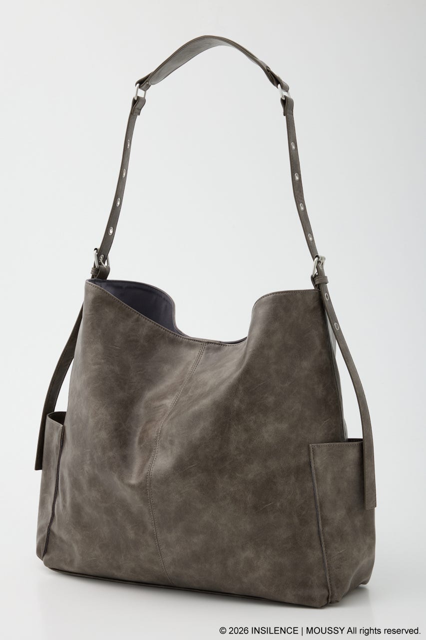 INSILENCE SLOUCHY TOTE バッグ GRY FREE