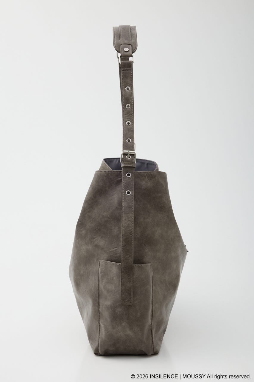 INSILENCE SLOUCHY TOTE バッグ GRY FREE