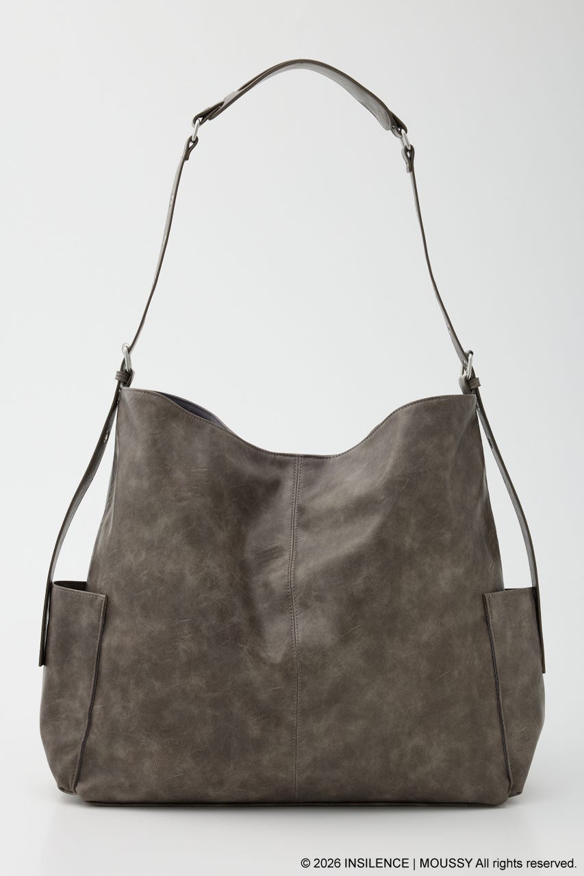 INSILENCE SLOUCHY TOTE バッグ GRY FREE