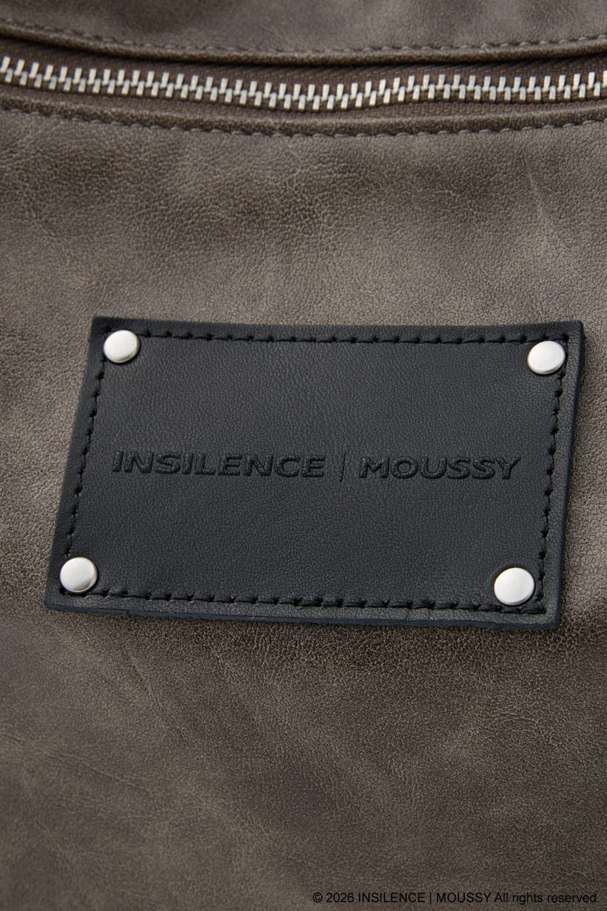 INSILENCE SLOUCHY TOTE バッグ GRY FREE