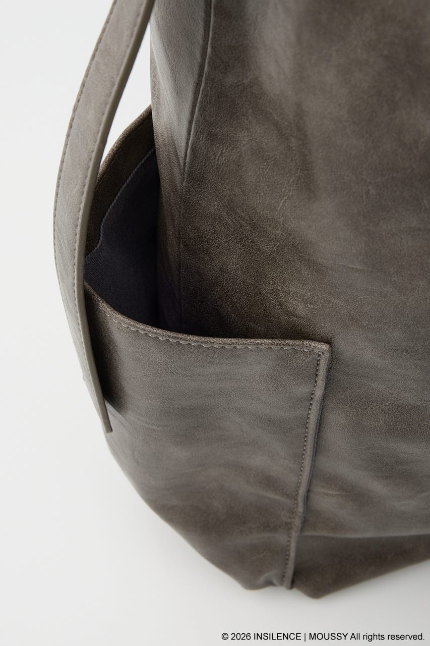 INSILENCE SLOUCHY TOTE バッグ GRY FREE
