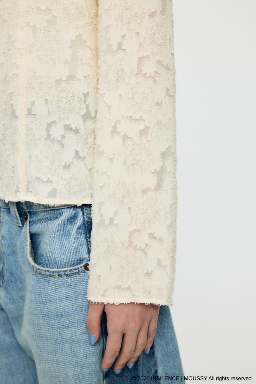 INSILENCE FRONT TIE SHIRT シャツ IVOY FREE