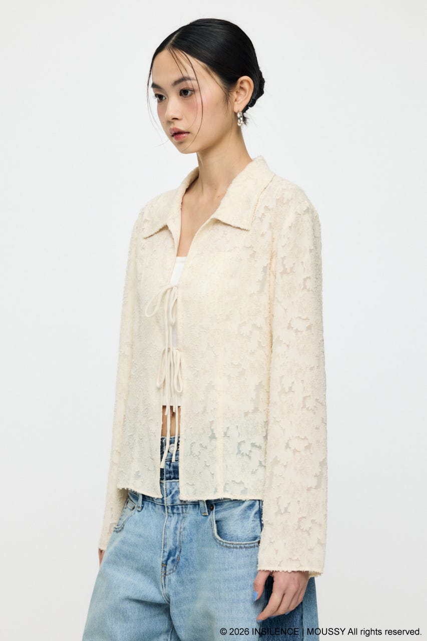 INSILENCE FRONT TIE SHIRT シャツ IVOY FREE