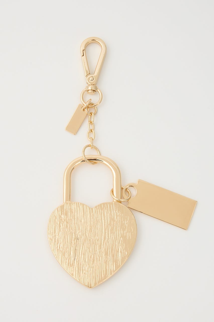 VQ HEART PADLOCK スーベニア GLD XXL