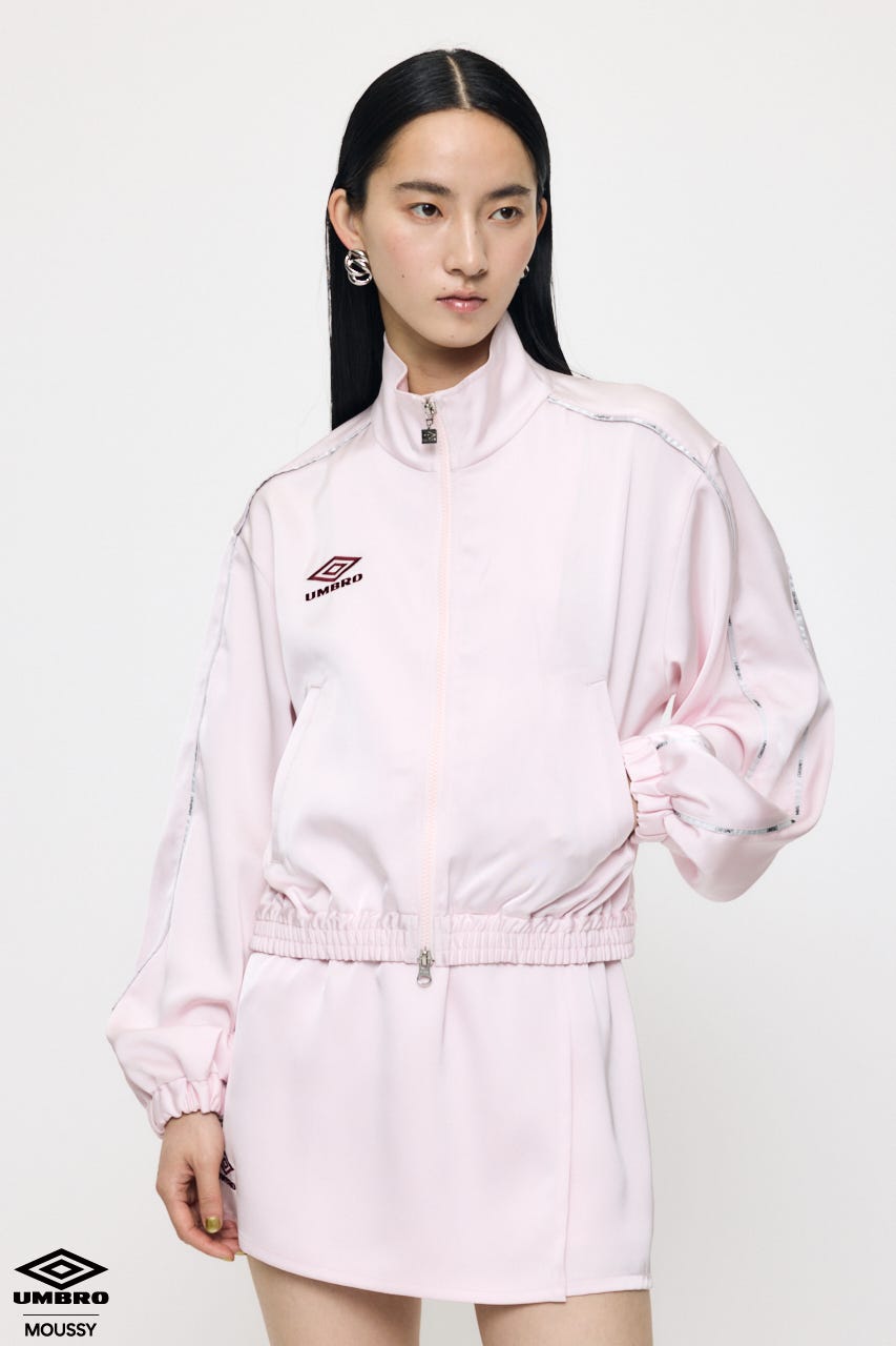 【先行予約中！】U/M SATIN TRACK ジャケット L/PNK FREE