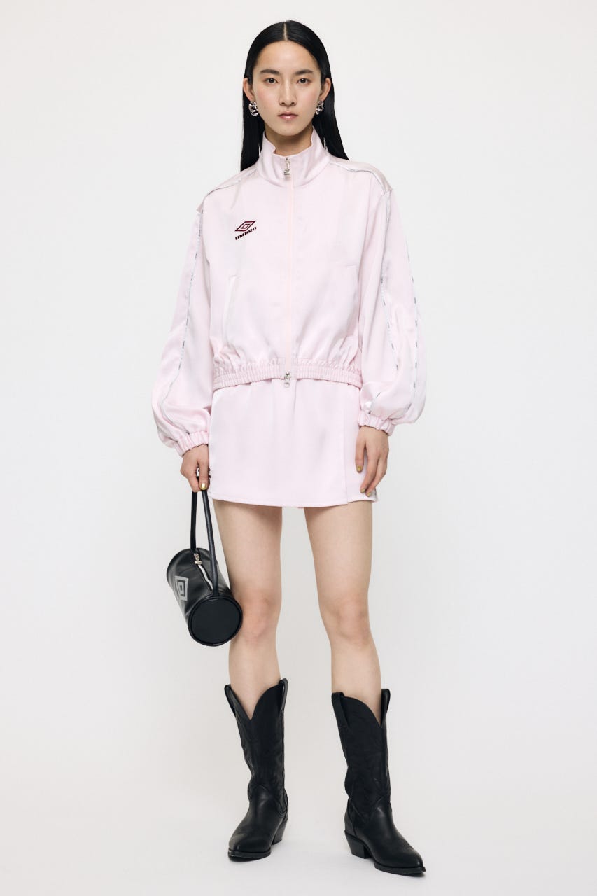 【先行予約中！】U/M SATIN TRACK ジャケット L/PNK FREE