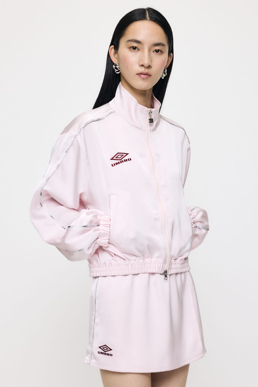 【先行予約中！】U/M SATIN TRACK ジャケット L/PNK FREE