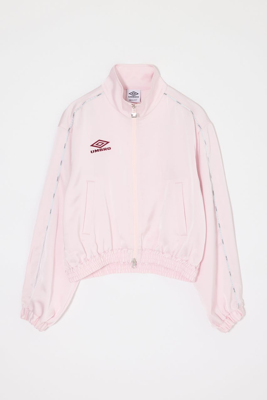 【先行予約中！】U/M SATIN TRACK ジャケット L/PNK FREE