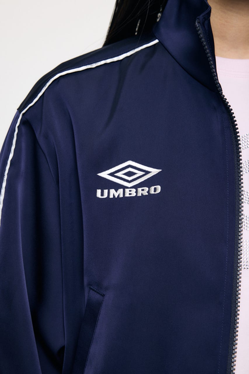 【先行予約中！】U/M SATIN TRACK ジャケット NVY FREE