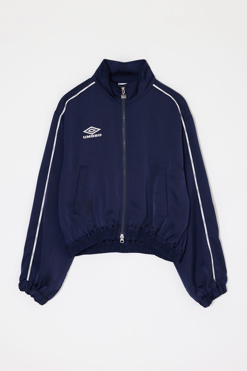 【先行予約中！】U/M SATIN TRACK ジャケット NVY FREE