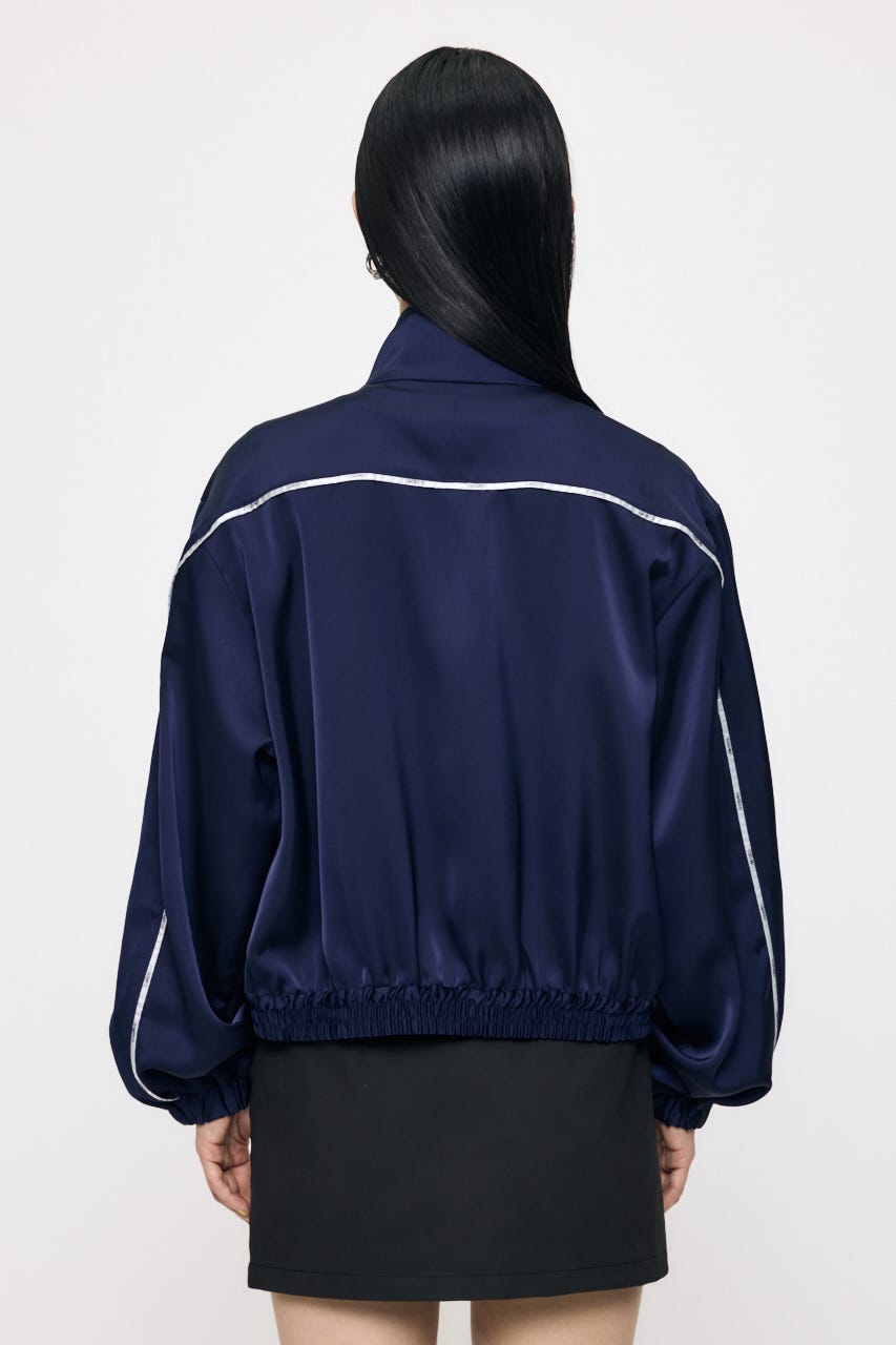 【先行予約中！】U/M SATIN TRACK ジャケット NVY FREE