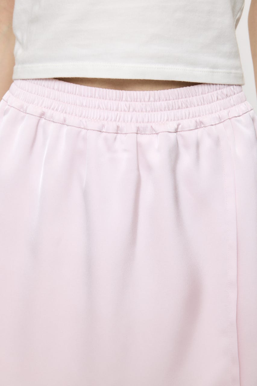 【先行予約中！】U/M SATIN WRAP スコート L/PNK 1