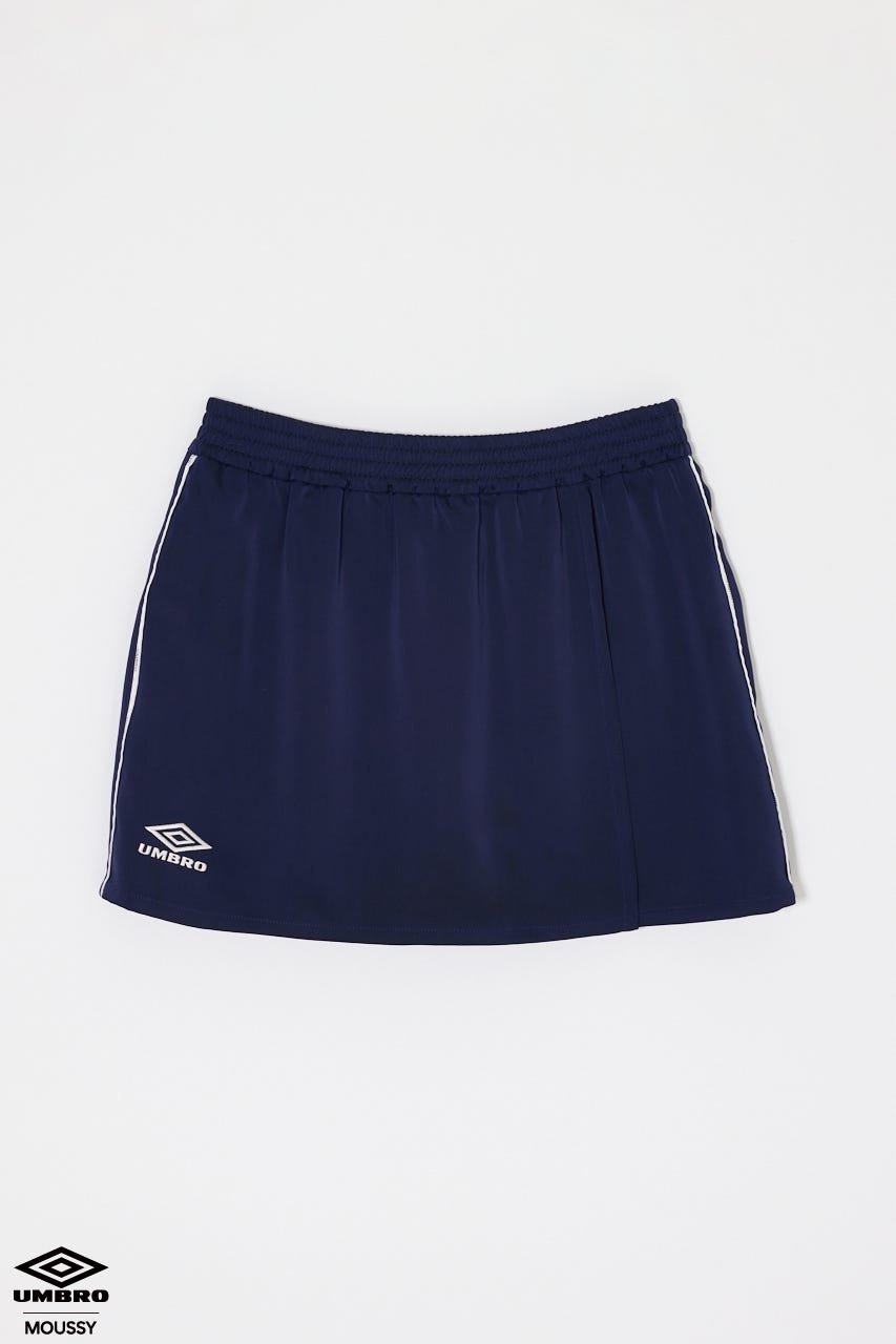 【先行予約中！】U/M SATIN WRAP スコート NVY 1