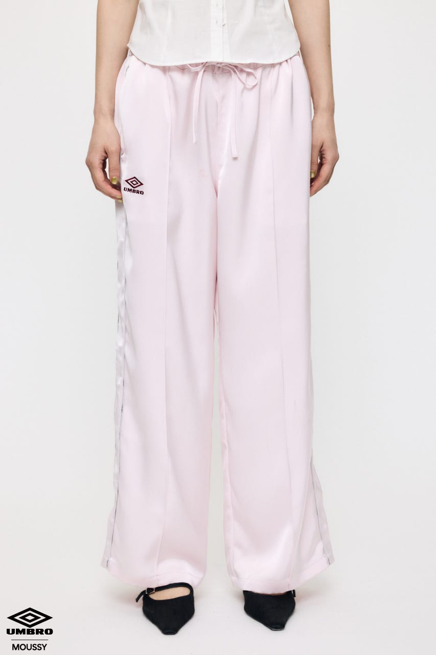 【先行予約中！】U/M SATIN TRACK パンツ L/PNK 2