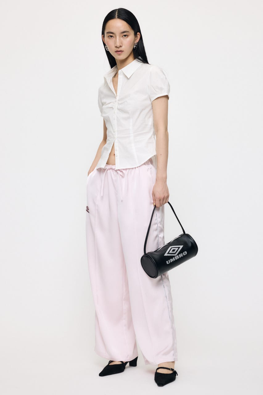 【先行予約中！】U/M SATIN TRACK パンツ L/PNK 2