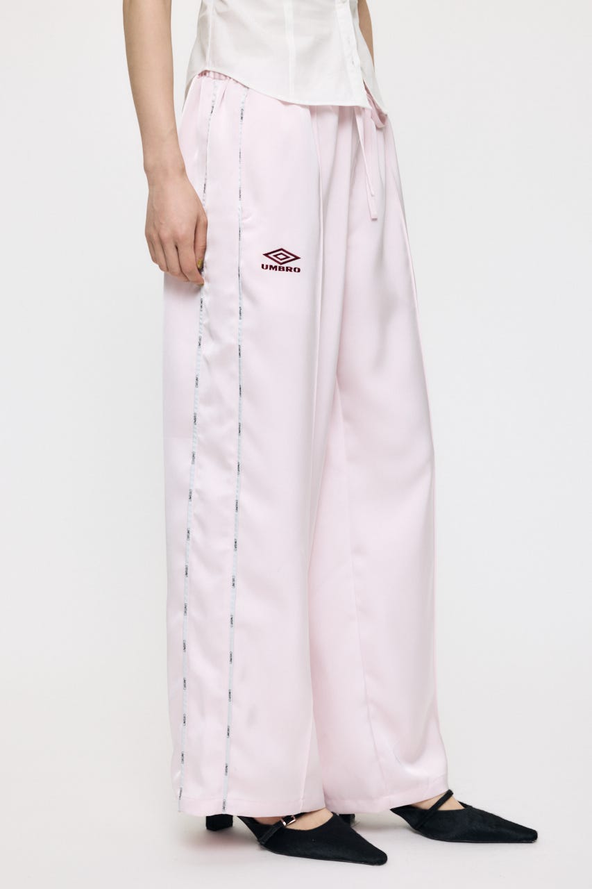 【先行予約中！】U/M SATIN TRACK パンツ L/PNK 2