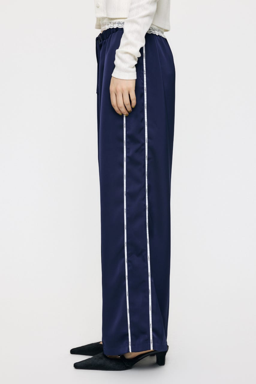 【先行予約中！】U/M SATIN TRACK パンツ NVY 1