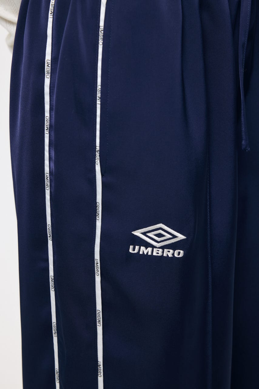 【先行予約中！】U/M SATIN TRACK パンツ NVY 1